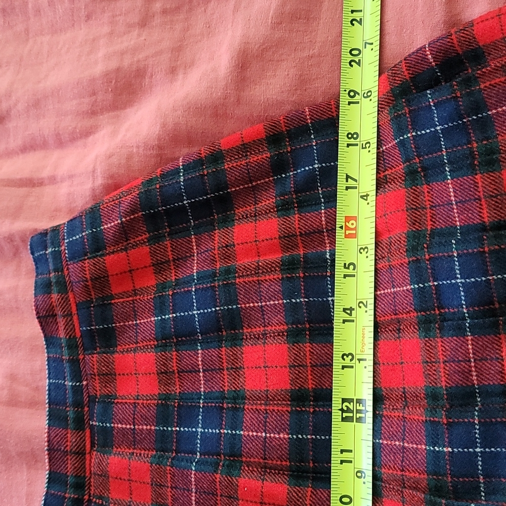 Vtg Pendleton Tartan Pleated Skirt! Such Cool Vibes! FREE SHIPPING! - Picture 8 of 9